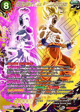 SS Son Goku & Frieza, Miraculous Conclusion (BT14-152) [Cross Spirits] | Mindsight Gaming