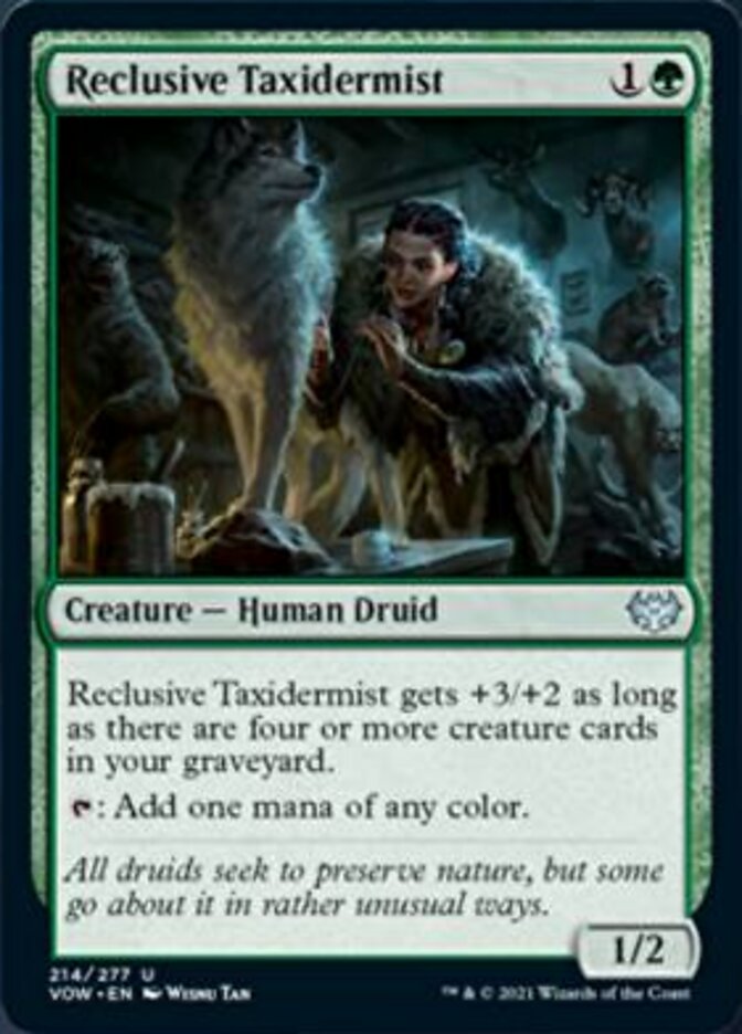 Reclusive Taxidermist [Innistrad: Crimson Vow] | Mindsight Gaming