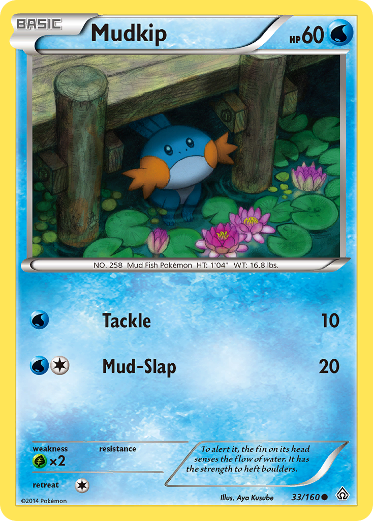 Mudkip (33/160) [XY: Primal Clash] | Mindsight Gaming