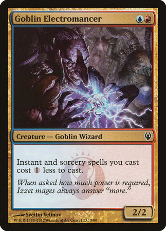 Goblin Electromancer [Duel Decks: Izzet vs. Golgari] | Mindsight Gaming