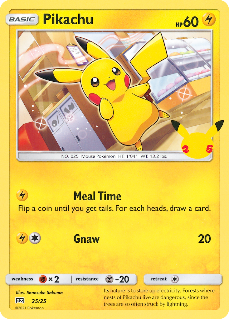 Pikachu (25/25) [McDonald's 25th Anniversary] | Mindsight Gaming