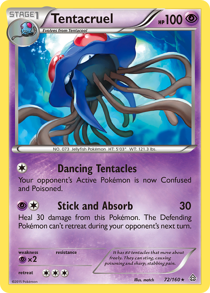 Tentacruel (72/160) [XY: Primal Clash] | Mindsight Gaming