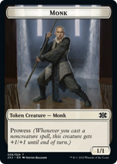 Egg // Monk Double-sided Token [Double Masters 2022 Tokens] | Mindsight Gaming