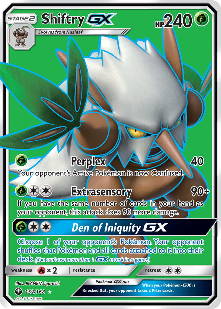 Shiftry GX (152/168) [Sun & Moon: Celestial Storm] | Mindsight Gaming