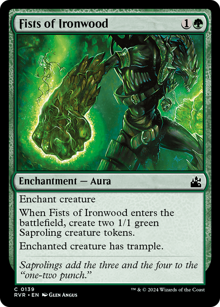 Fists of Ironwood [Ravnica Remastered] | Mindsight Gaming