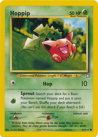 Hoppip (61/111) [Neo Genesis Unlimited] | Mindsight Gaming