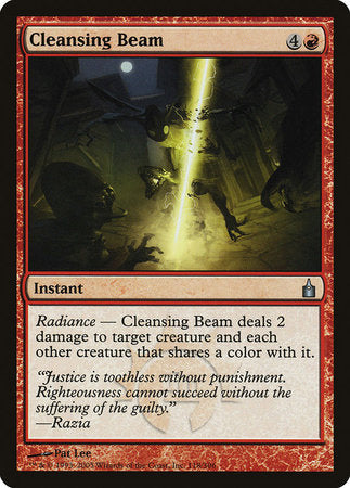 Cleansing Beam [Ravnica: City of Guilds] | Mindsight Gaming