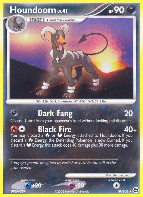 Houndoom (18/106) [Diamond & Pearl: Great Encounters] | Mindsight Gaming