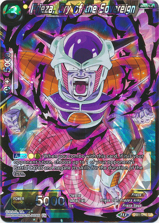 Frieza, Cry of the Sovereign (DB1-076) [Dragon Brawl] | Mindsight Gaming