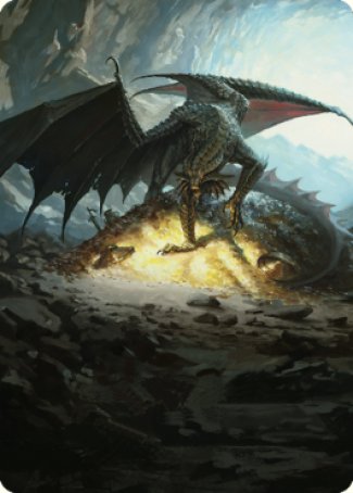 Ancient Copper Dragon Art Card (04) [Commander Legends: Battle for Baldur's Gate Art Series] | Mindsight Gaming