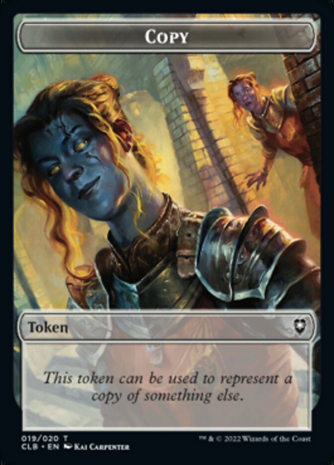 Copy Token [Commander Legends: Battle for Baldur's Gate Tokens] | Mindsight Gaming