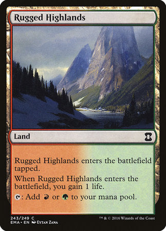 Rugged Highlands [Eternal Masters] | Mindsight Gaming