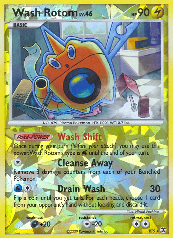 Wash Rotom (RT5) [Platinum: Rising Rivals] | Mindsight Gaming