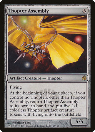 Thopter Assembly [Mirrodin Besieged] | Mindsight Gaming