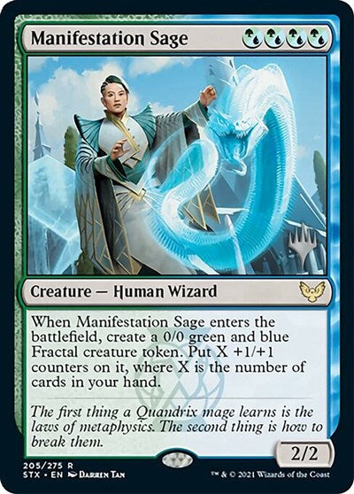 Manifestation Sage (Promo Pack) [Strixhaven: School of Mages Promos] | Mindsight Gaming