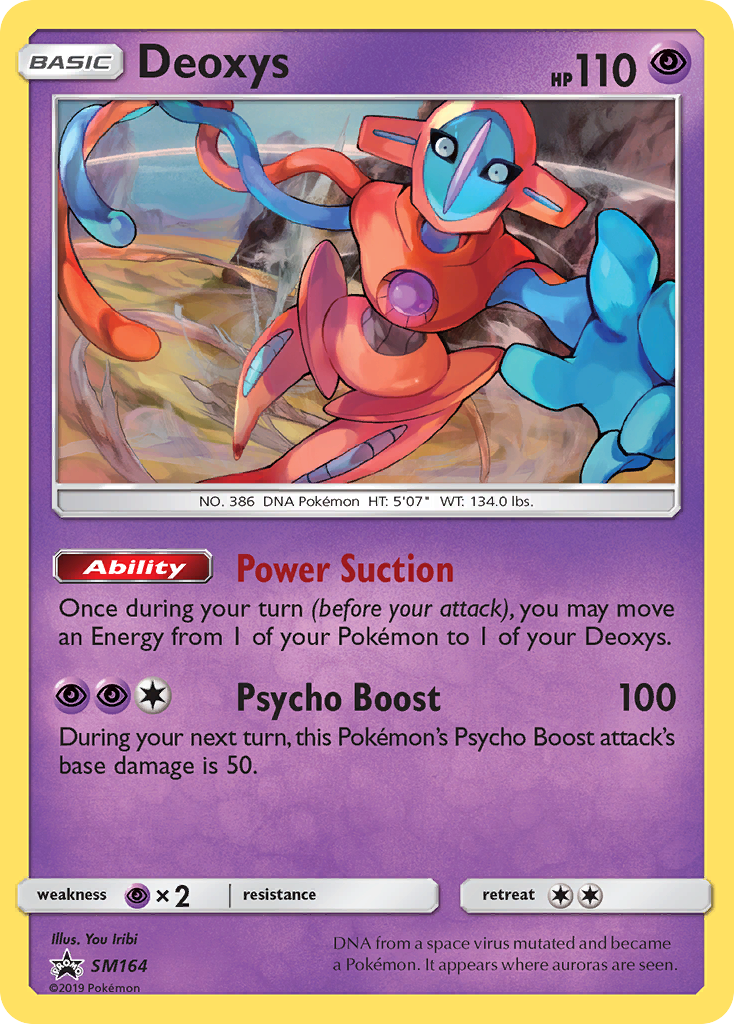 Deoxys (SM164) [Sun & Moon: Black Star Promos] | Mindsight Gaming