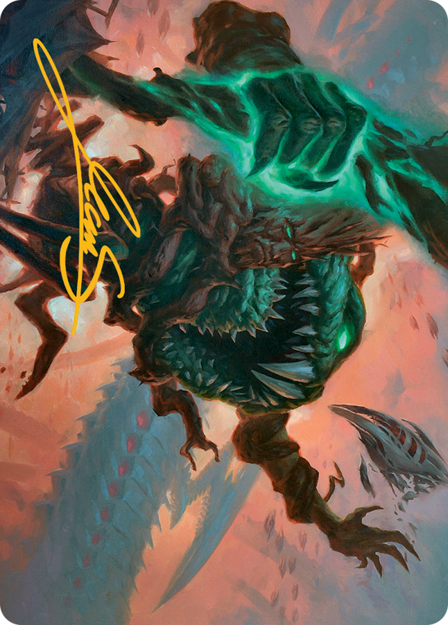 Yargle and Multani Art Card (Gold-Stamped Signature) [March of the Machine Art Series] | Mindsight Gaming