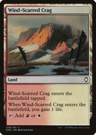 Wind-Scarred Crag [Commander Anthology Volume II] | Mindsight Gaming