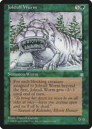 Johtull Wurm [Ice Age] | Mindsight Gaming