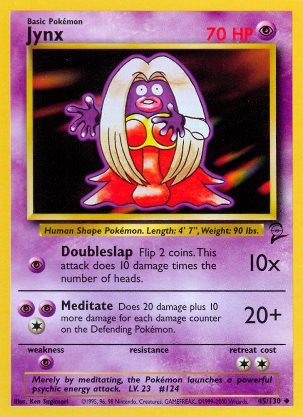 Jynx (45/130) [Base Set 2] | Mindsight Gaming