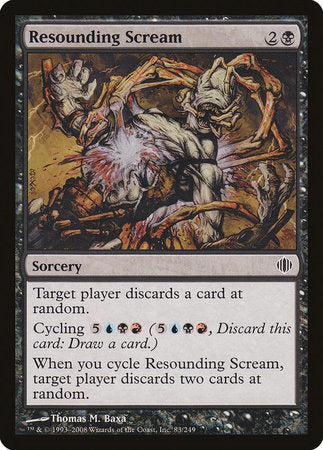 Resounding Scream [Shards of Alara] | Mindsight Gaming