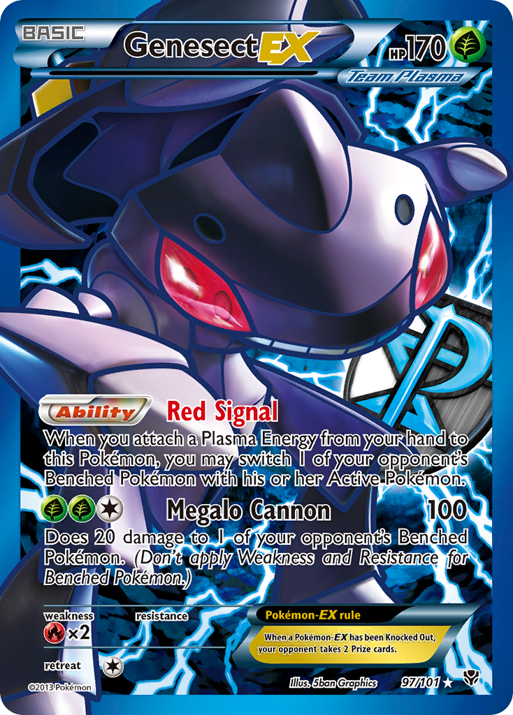 Genesect EX (97/101) [Black & White: Plasma Blast] | Mindsight Gaming