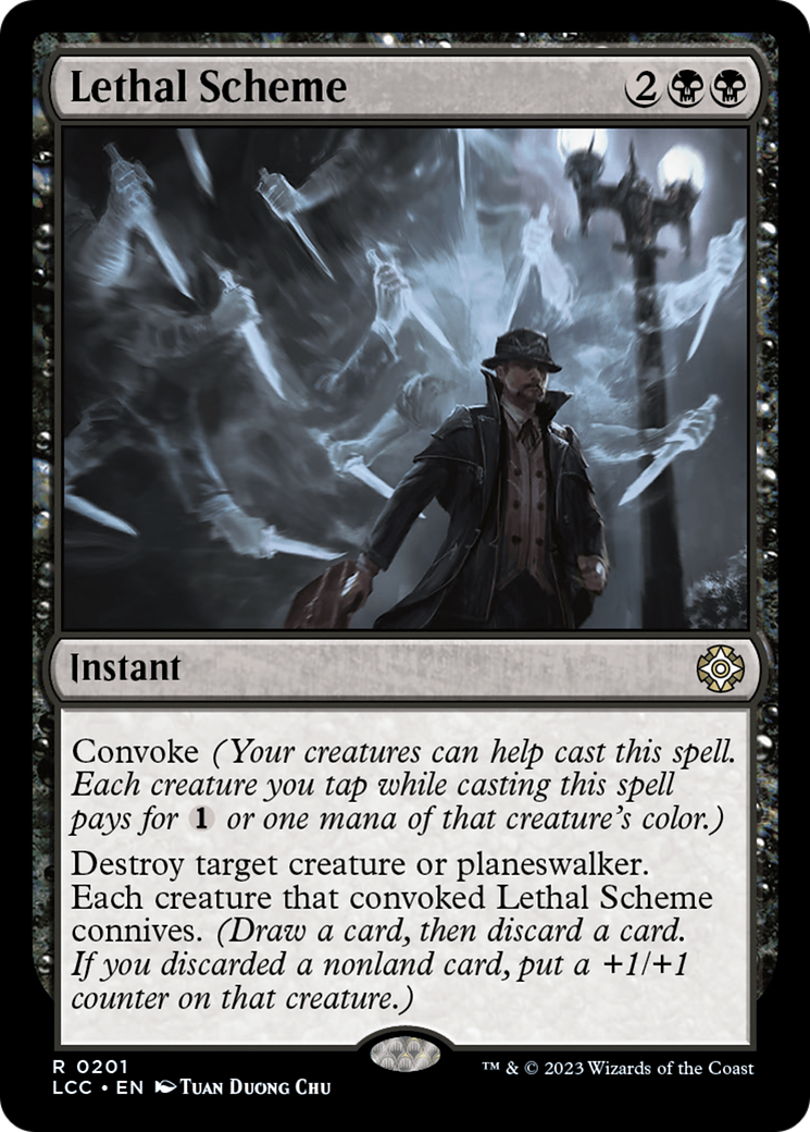 Lethal Scheme [The Lost Caverns of Ixalan Commander] | Mindsight Gaming