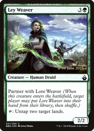 Ley Weaver [Battlebond Promos] | Mindsight Gaming