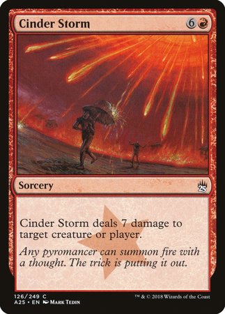 Cinder Storm [Masters 25] | Mindsight Gaming