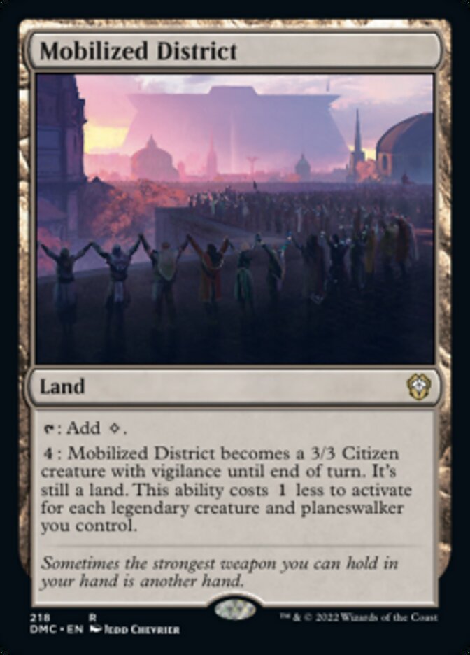 Mobilized District [Dominaria United Commander] | Mindsight Gaming