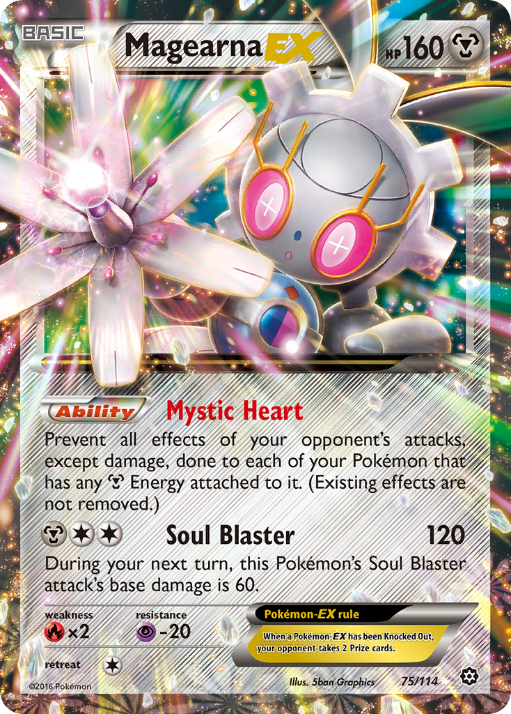 Magearna EX (75/114) [XY: Steam Siege] | Mindsight Gaming