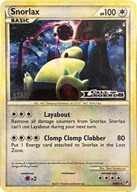 Snorlax (33/95) (Staff Prerelease Promo) [Nintendo: Black Star Promos] | Mindsight Gaming