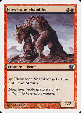 Flowstone Shambler [Ninth Edition] | Mindsight Gaming