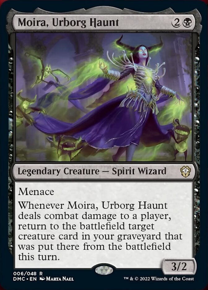 Moira, Urborg Haunt [Dominaria United Commander] | Mindsight Gaming