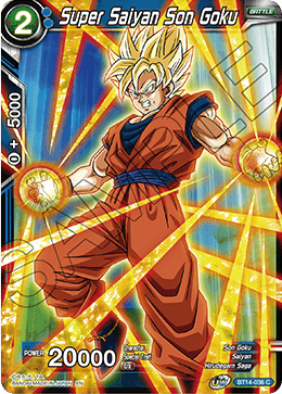 Super Saiyan Son Goku (BT14-036) (BT14-036) [Cross Spirits] | Mindsight Gaming