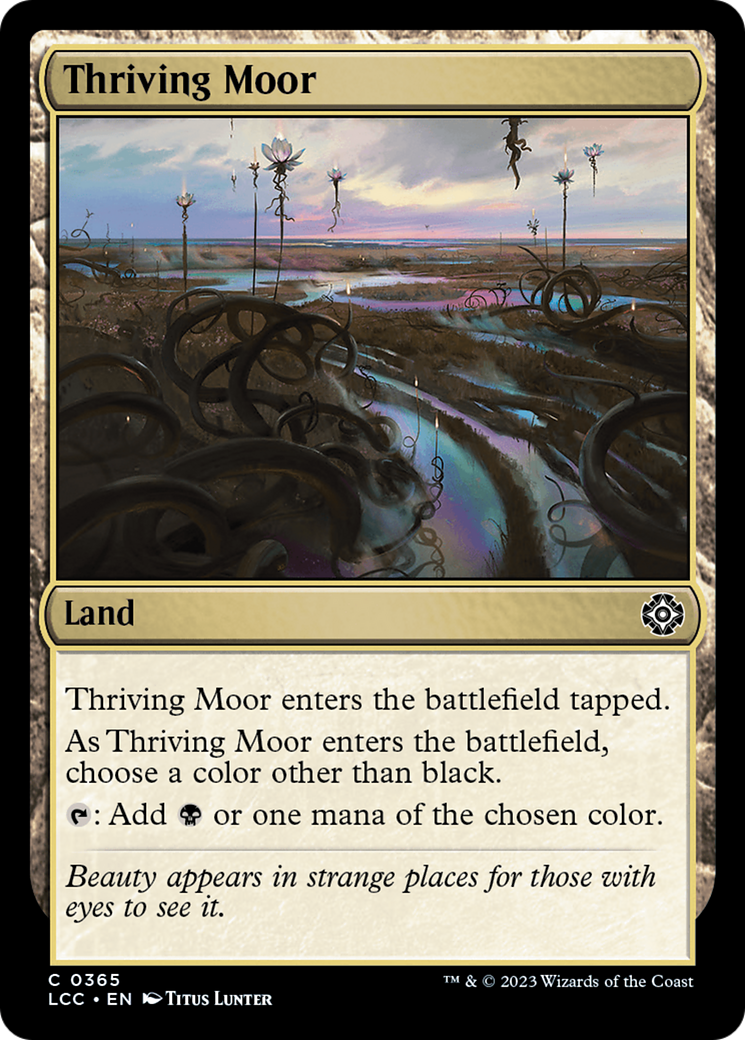 Thriving Moor [The Lost Caverns of Ixalan Commander] | Mindsight Gaming