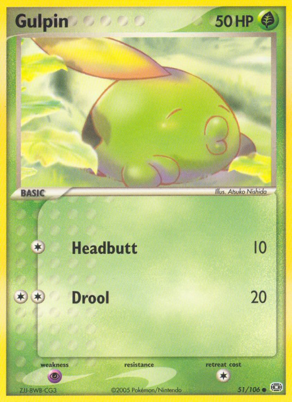 Gulpin (51/106) [EX: Emerald] | Mindsight Gaming