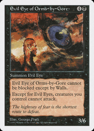 Evil Eye of Orms-by-Gore [Fifth Edition] | Mindsight Gaming