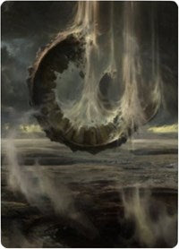 Wasteland Art Card [Zendikar Rising Art Series] | Mindsight Gaming