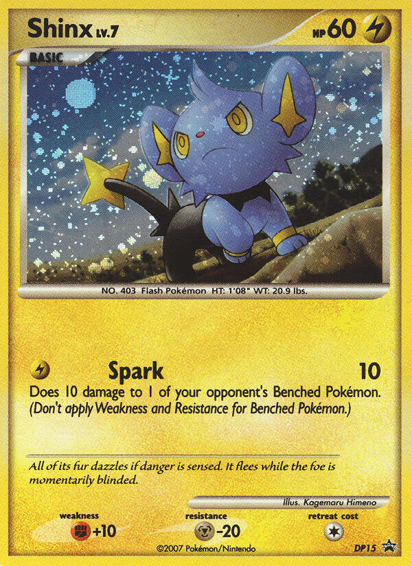 Shinx (DP15) [Diamond & Pearl: Black Star Promos] | Mindsight Gaming