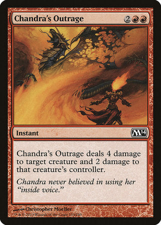 Chandra's Outrage [Magic 2014] | Mindsight Gaming