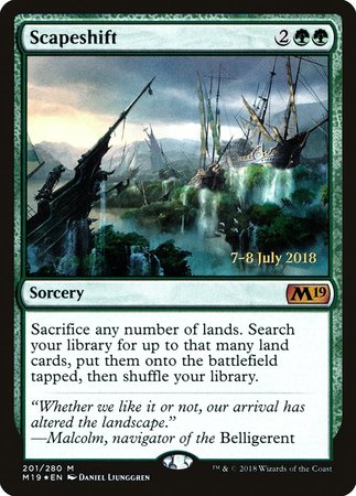 Scapeshift [Core Set 2019 Promos] | Mindsight Gaming