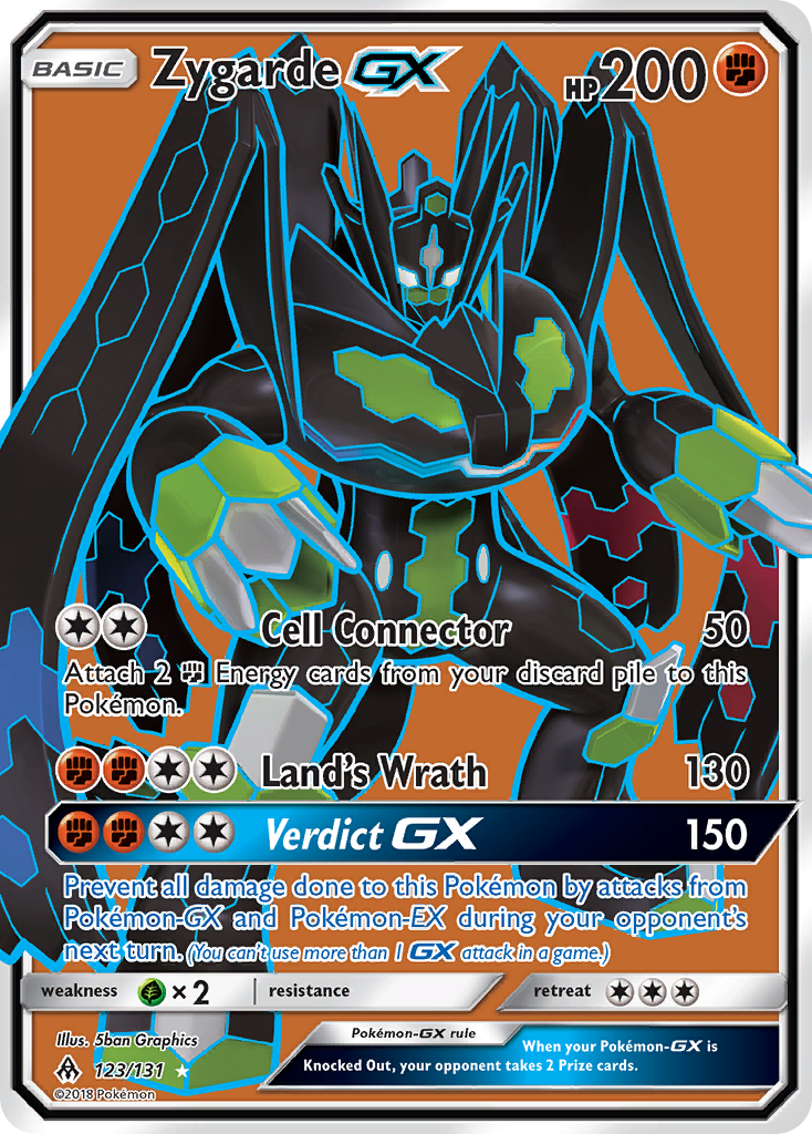 Zygarde GX (123/131) [Sun & Moon: Forbidden Light] | Mindsight Gaming