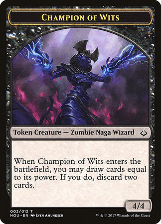 Champion of Wits Token [Hour of Devastation Tokens] | Mindsight Gaming