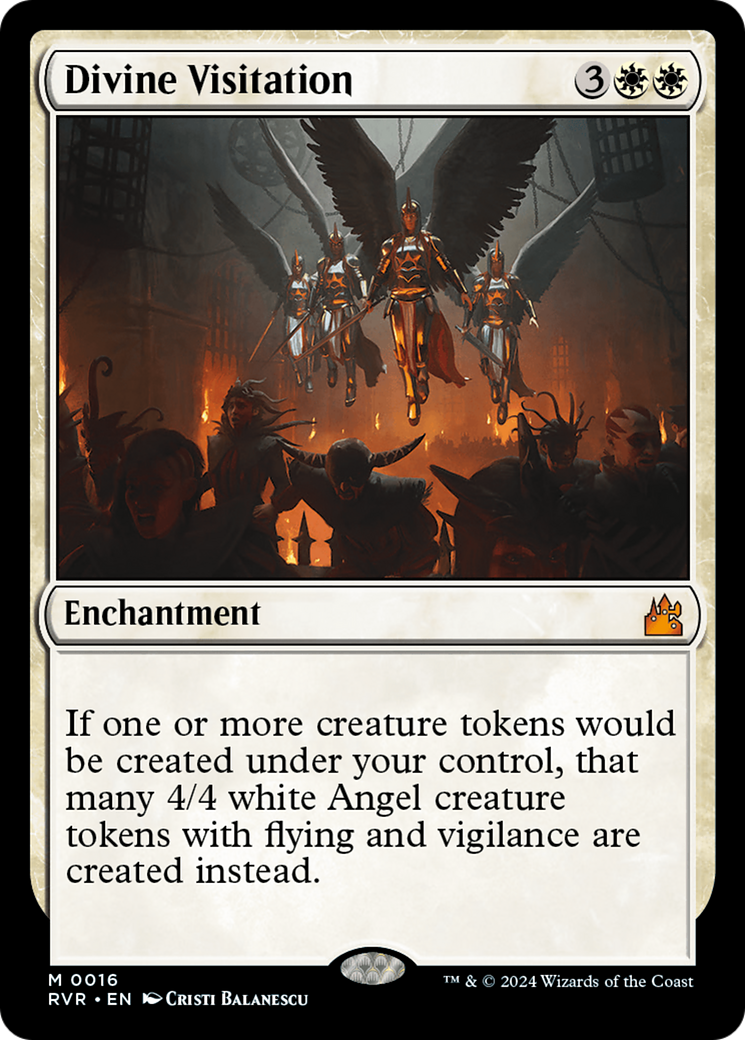 Divine Visitation [Ravnica Remastered] | Mindsight Gaming