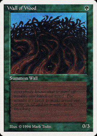 Wall of Wood [Summer Magic / Edgar] | Mindsight Gaming