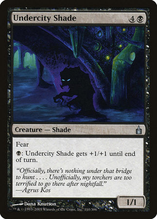 Undercity Shade [Ravnica: City of Guilds] | Mindsight Gaming