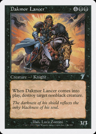 Dakmor Lancer [Seventh Edition] | Mindsight Gaming