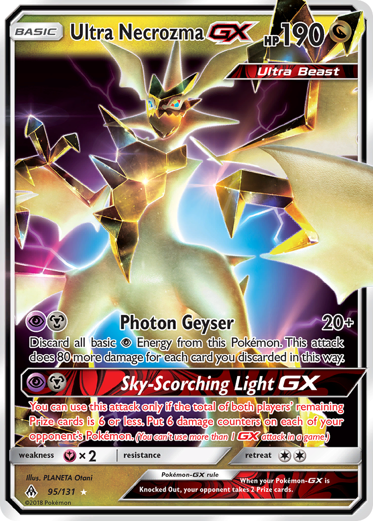 Ultra Necrozma GX (95/131) [Sun & Moon: Forbidden Light] | Mindsight Gaming