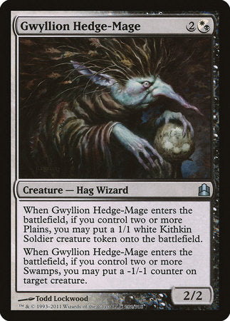 Gwyllion Hedge-Mage [Commander 2011] | Mindsight Gaming